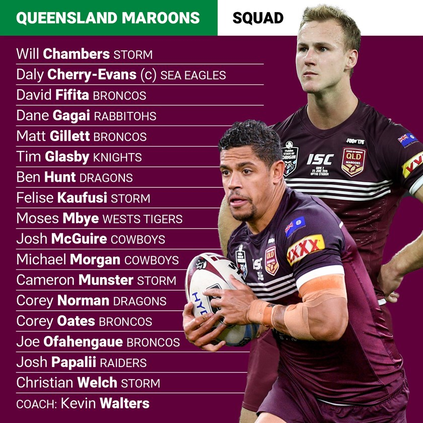 Norman, Welch debut for Maroons in State of Origin – FBC News