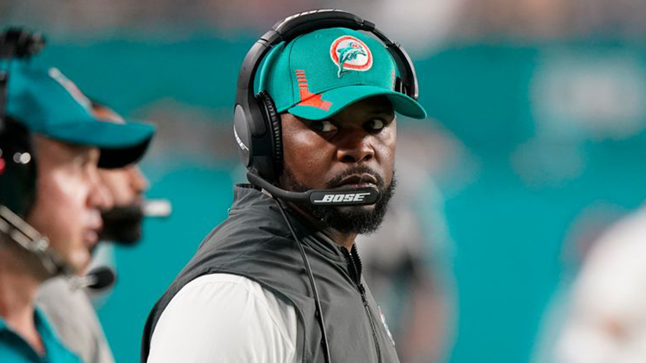 WEB EXTRA: Former Dolphins Coach Brian Flores Discusses Racial