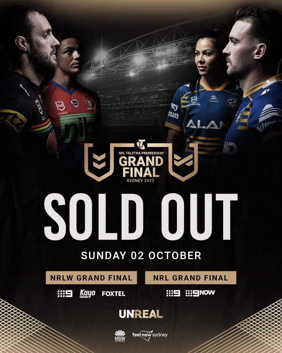 NRL Grand Final tickets sold out FBC News
