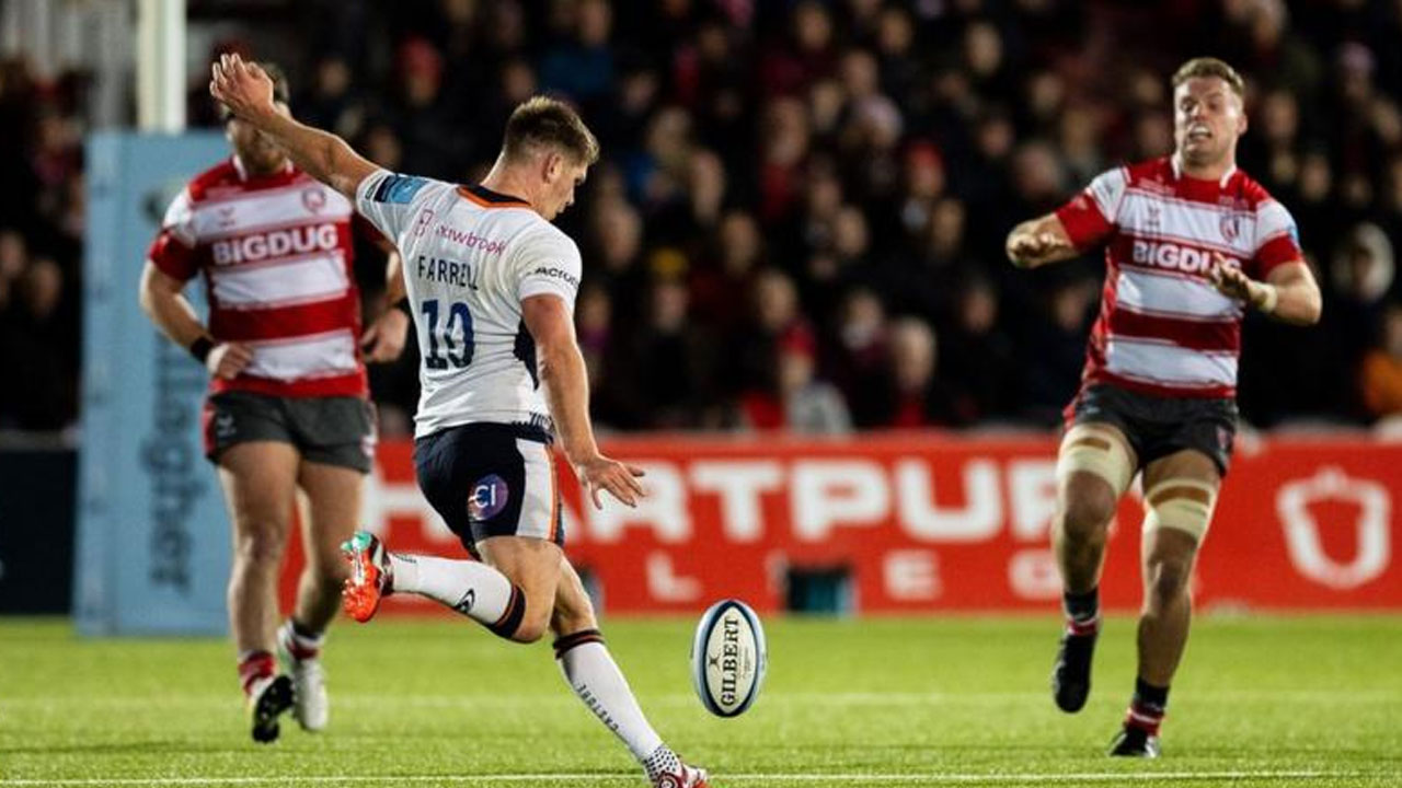 Owen Farrell clinches win with late drop goal FBC News