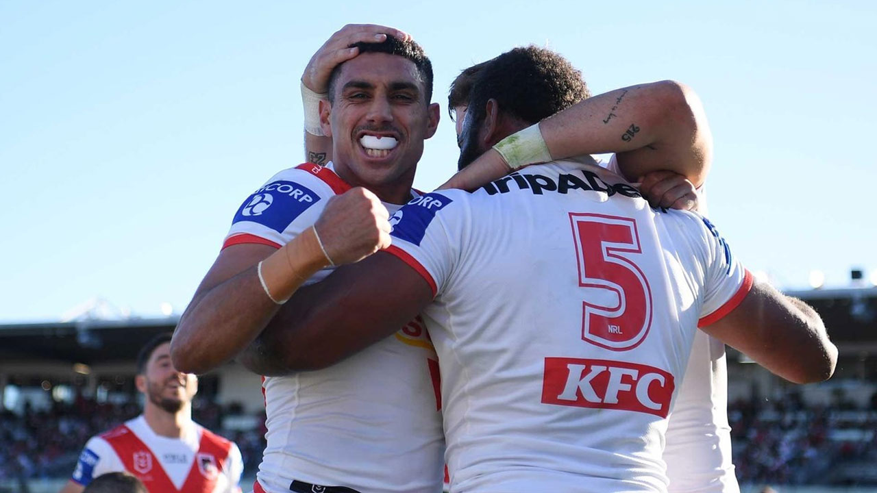 Dragons survive late scare to upset Rabbitohs FBC News