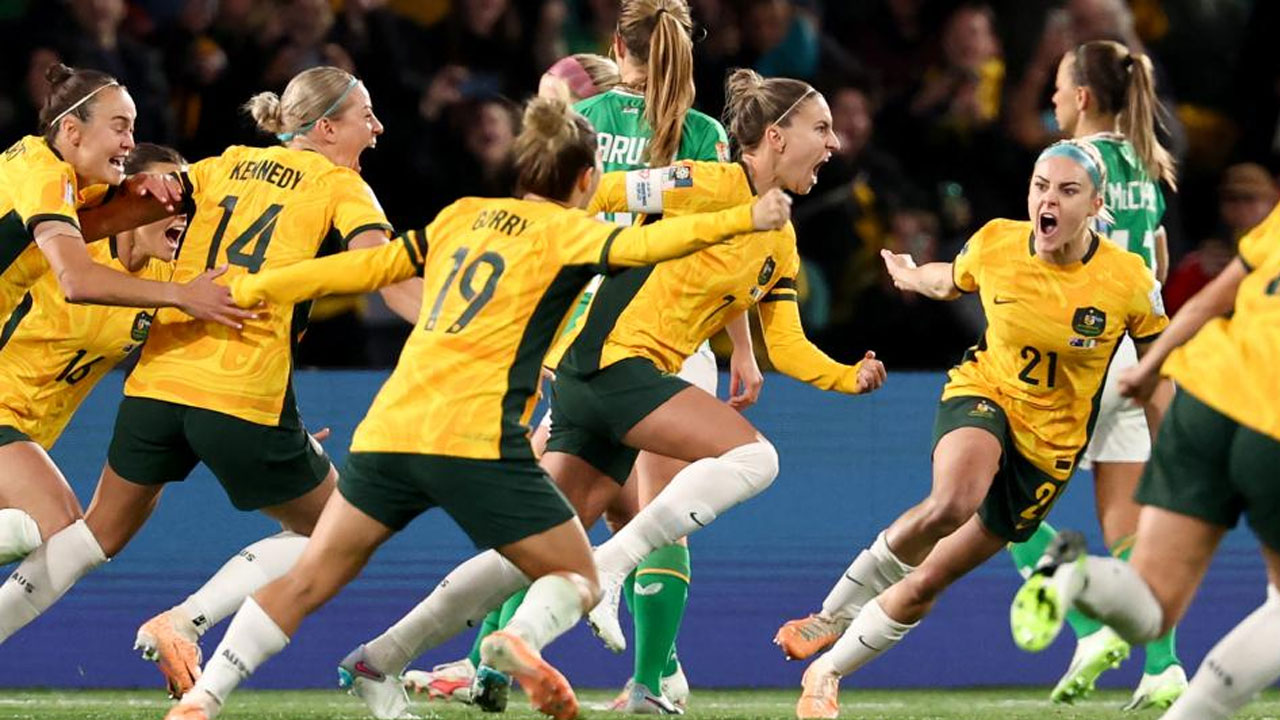 Tony Gustavsson hails game-changing Matildas after historic win